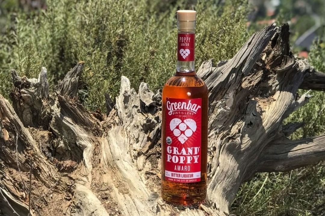 Grand Poppy Amaro greenbardistillery sustainablebrand